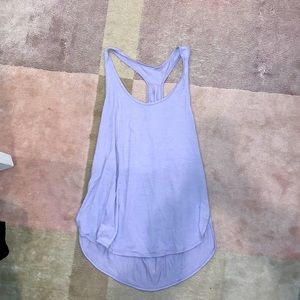 Lilac lulu lemon tank top. Light weight racerback.